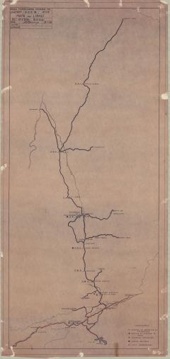 [ MAPA DAS LINHAS - REDE FERROVIRIA..